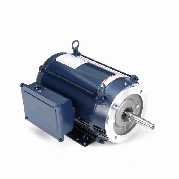 5 Hp Close-Coupled Pump Motor, 1 Phase, 1800 Rpm